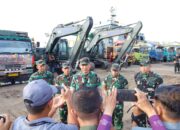 Pangdam I/BB Kembali Tinjau Kedatangan Bantuan Kasad di Pelabuhan Belawan