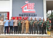 Dandim 0418/Palembang Ikuti Vicon Evaluasi Percepatan Pembangunan Bersama Wakil Panglima TNI di KDKMP Plaju Ilir
