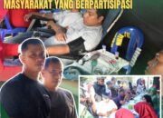 Serbuan Hari Kedua Donor Darah, Dandim 0418/Palembang Pimpin Aksi Kemanusiaan HUT ke-80 Persit KCK di Kambang Iwak