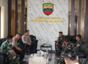 Perkuat Sinergitas dan Membangun Komunikasi Solid,Dandim 0201/Medan Terima Kunjungan Silaturahmi Kapolres Belawan