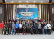 Perkuat Sinergi, Kodam XIX/Tuanku Tambusai Gelar Coffee Morning Bersama Insan Pers