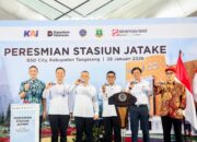Resmikan Stasiun Jatake, Andra Soni dan Menhub Dudy Tekankan Peran Kereta Api bagi Pertumbuhan Wilayah