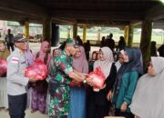 Danramil 02/Kuta Makmur Hadiri Penyerahan Bantuan Bagi Warga Terdampak Banjir