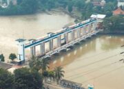 Bunyi Sirine Pintu Air 10 Cisadane Kota Tangerang Merupakan SOP Saat Debit Air Naik, Kini Berstatus Siaga 3