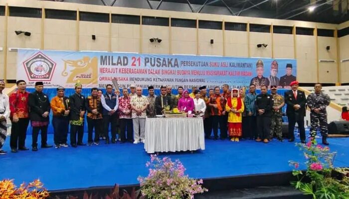 Momentum Milad ke-21 PUSAKA, Danrem 091/ASN : Mendukung Upaya Pelestarikan Adat Istiadat dan Budaya Lokal Sebagai Kekayaan Bangsa