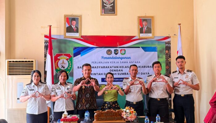 Wujudkan Keadilan Restoratif, Bapas Waikabubak Gandeng Pemda Sumba Barat Daya dalam Penerapan Pidana Kerja Sosial