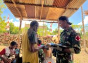 Pos Selal Satgas Yonif 751/VJS Gelar Pengobatan Gratis: Warga Kampung Beringin–Kalomdol Merasa Sangat Terbantu