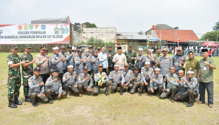 Kasrem 051/Wijayakarta Hadiri Pembukaan TMMD ke-127 TA 2026 di Kota Depok