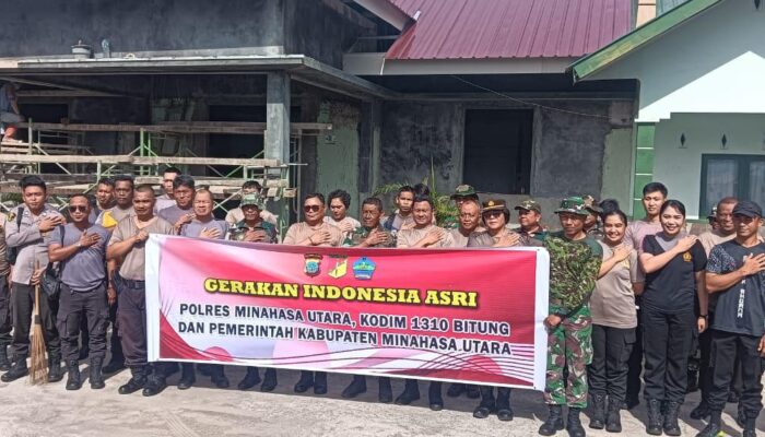Komitmen TNI – Polri dan Pemerintah Daerah Menjaga Kebersihan Pasar dan Masjid, Dukung Program Nasional
