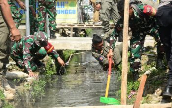 Aksi Skala Besar TNI, Polri dan Pemprov Sultra Ciptakan Lingkungan ASRI (Aman, Sehat, Resik dan Indah)