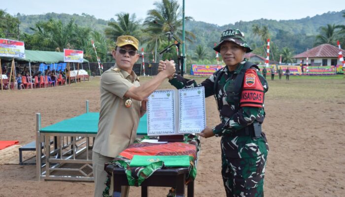 Kodim 0212/Tapsel Gelar Upacara Pembukaan TMMD ke – 127 Tahun 2026