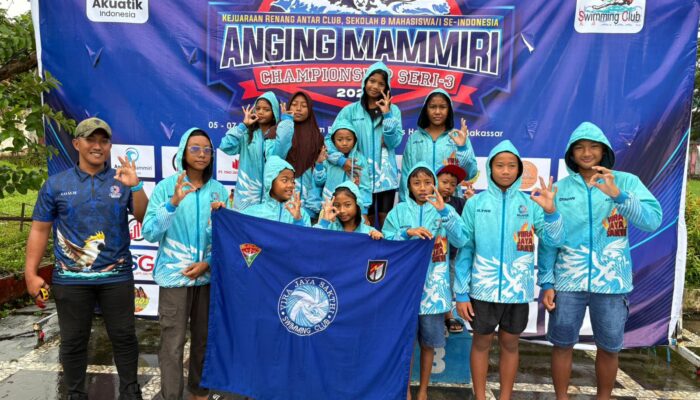 Vira Jaya Sakti (VJS) Swimming Club, Tampil Gemilang di Anging Mammiri Championship 3 Makassar