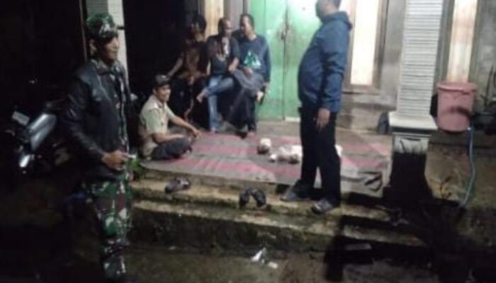 Koramil 16/Karanggede Laksanakan Patroli Kewilayahan di Desa Bantengan