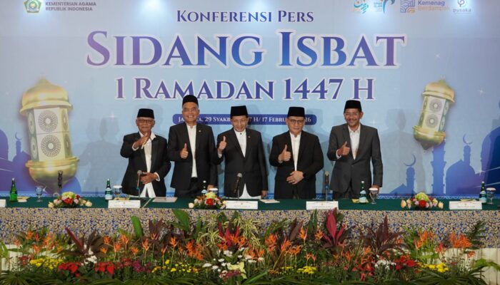Pemerintah Tetapkan 1 Ramadan 1447 H Jatuh pada 19 Februari 2026