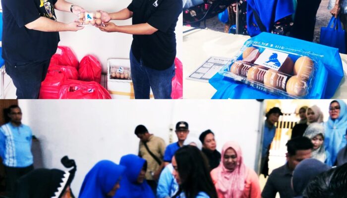 Support Kegiatan Pemeriksaan Kesehatan Gratis Warga Lansia oleh Puskesmas PRI Sidomulyo, PT. Pokphand Jaya Farm Salurkan 1200 Telur