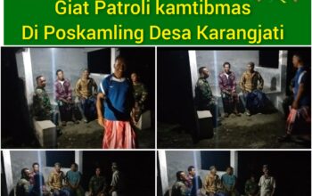 Patroli Malam Babinsa Wonosegoro, Hadirkan Rasa Aman dan Perkuat Kamtibmas Desa Karangjati