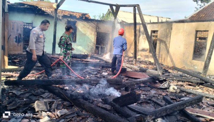 Ditinggal Nyekar, Rumah Limasan di Andong Ludes Terbakar, Kerugian Capai Ratusan Juta