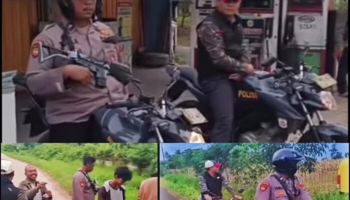 Kapolsek Sidomulyo Pimpin Patroli Ngabuburit Sore Antisipasi Gangguan Kamtibmas