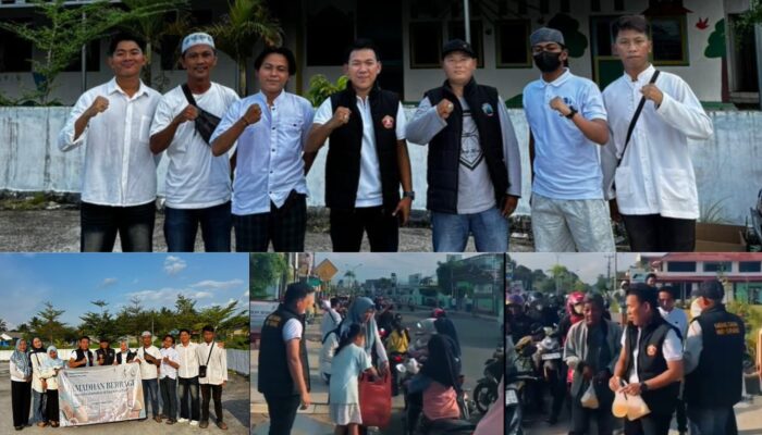 Ramadhan Ya Ramadhan, Jajaran Karang Taruna Kelurahan Way Urang Berbagi Takjil gratis