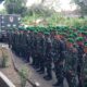 Dandim 1310/Bitung Sambut Kedatangan Prajurit Yonif TP 916/SDY di Lokasi Marshaling Area