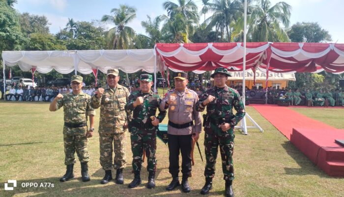 Pangdam XIX/Tuanku Tambusai dan Kapolda Riau Tutup TMMD Ke-127 Kodim 0302/Inhu di Kabupaten Kuantan Singingi