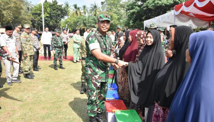 Danrem 031/WB Brigjen TNI Dr.Agustatius Sitepu, S.Sos.,M.Si.,M.Han Hadiri Penutupan TMMD ke-127 di Kuansing, Perkuat Komitmen TNI Bangun Desa
