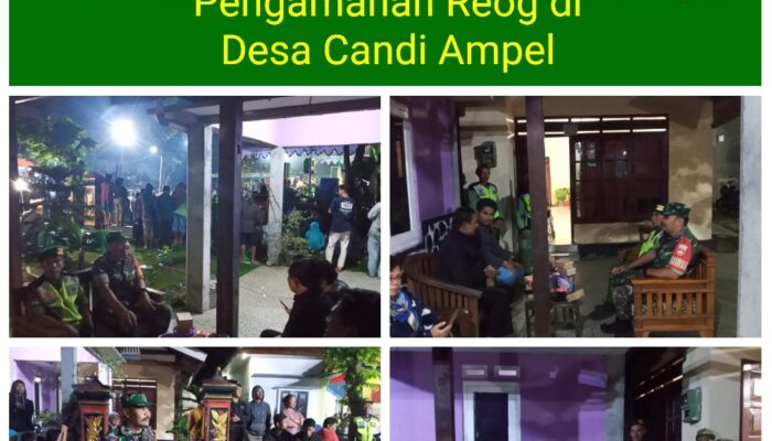 Patroli Humanis Babinsa Ampel, Babinsa Jaga Keamanan Wilayah Sekaligus Pererat Kedekatan dengan Warga