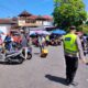 Patroli Dialogis di Pasar Kediri, Polisi Jaga Keamanan dan Kelancaran Arus Lalin di Pusat Keramaian