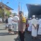 Bhabinkamtibmas Desa Pangkung Tibah Melaksanakan Pengamanan Kegiatan Melasti Masyarakat Pangkung Tibah