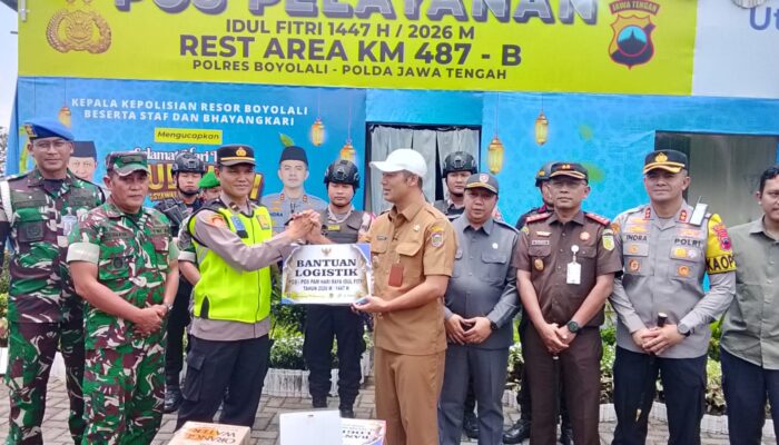 Pastikan Mudik Aman dan Lancar, Kasdim Boyolali Bersama Forkopimda Cek Kesiapan Pos Pam Lebaran