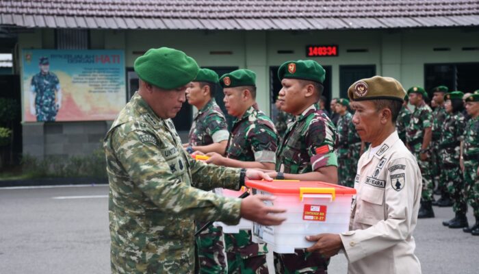 Pesan Danrem 081/DSJ Jelang Cuti Lebaran: Utamakan Keamanan dan Jaga Nama Baik Satuan 