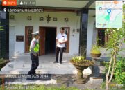 Polsek Selemadeg Pengamanan Ibadah Minggu Umat Kristen 2 Tempat di Desa Bajera