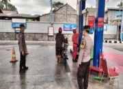 Pawas Pimpin Unit Patroli pantau SPBU di Wilayah Jelijih Megati, cegah Kriminalitas