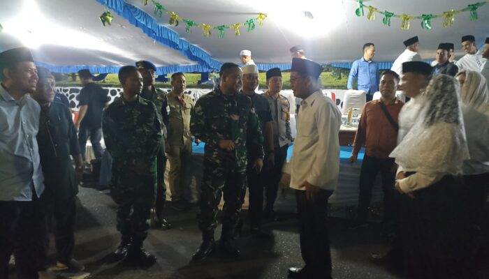 Pastikan Kegiatan Berlangsung Aman dan Lancar, Personel Kodim 1310/Bitung Pengamanan Pawai Takbir Idul Fitri 1447 H di Kota Bitung