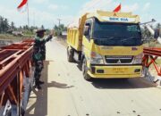 TNI Sigap, Jembatan Bailey Dewantara Dipastikan Aman Melintas