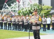 Kapolda Sumsel Pimpin Apel Perdana dan Halal Bihalal, Tegaskan Siaga hingga Akhir Operasi Ketupat