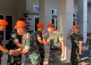 KOMANDAN RESIMEN ARHANUD 1 PASGAT PIMPIN APEL KHUSUS SEKALIGUS HALAL BI HALAL