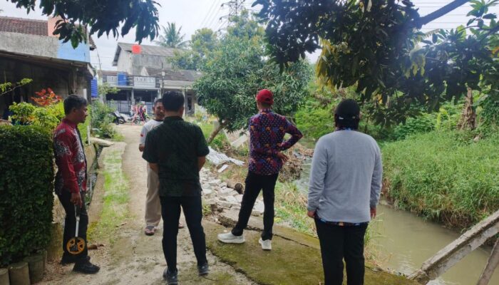 Situasi Darurat, Pemerintah Kecamatan Balaraja dan Desa Saga Tinjau Langsung Lokasi Longsor Villa Balaraja
