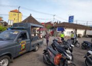 Berikan Rasa Aman Pawas Polsek Marga Pimpin Patroli Dialogis Dalam Pasar