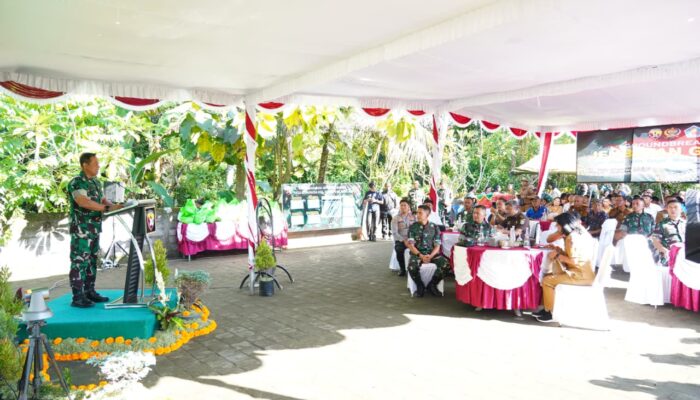 Negara Hadir untuk Rakyat, Kasdam IX/Udayana Pimpin Groundbreaking 24 Titik Jembatan Garuda
