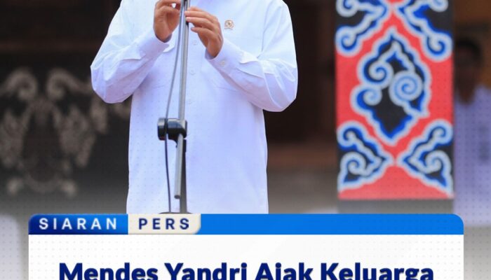 Mendes Yandri Ajak Keluarga Besar Kemendes PDT Sukseskan Program Prioritas Nasional