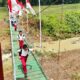 Dulu Basah Basahan Ke Sekolah, Sekarang Anak Sekolah Di Sembukan Punya Jembatan Garuda