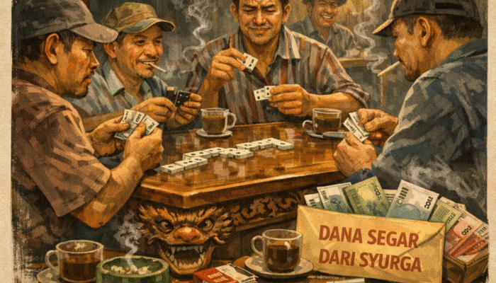 Meja Gaplek Yang Tidak Pernah Hilang