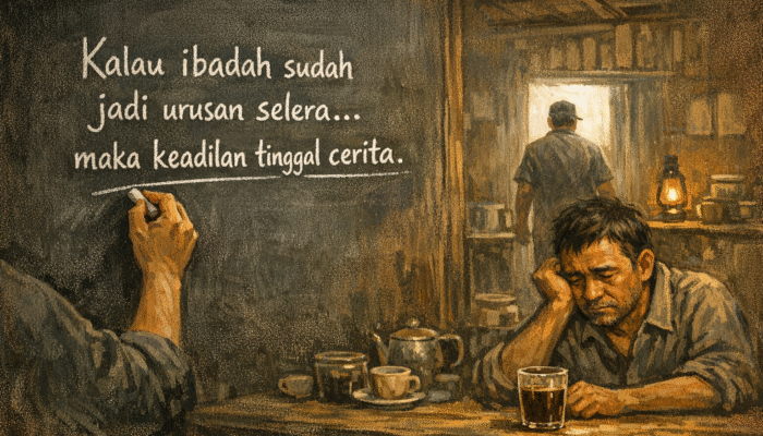 “Kuota: Antara Amanah dan Selera”