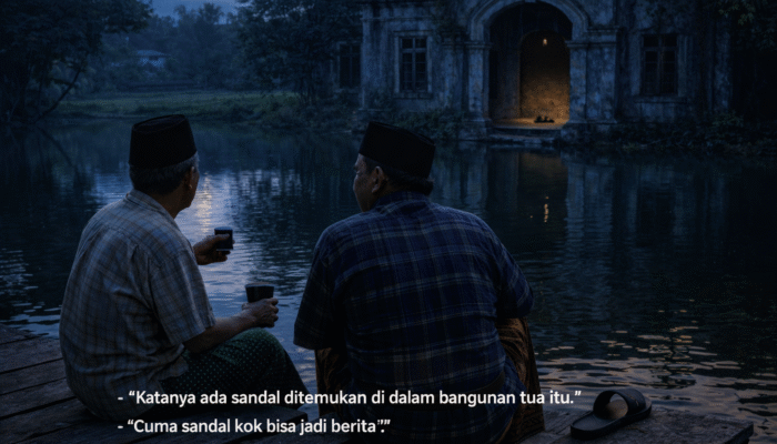 “Bangunan Tua Itu Tidak Angker… Tapi Banyak Orang Takut Lewat di Depannya”