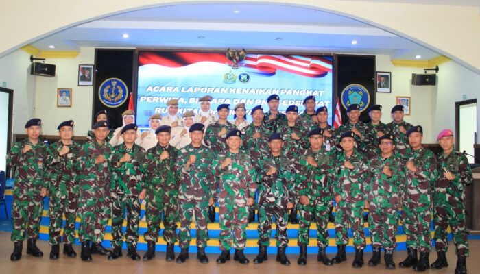 KARUMKITAL Dr. MIDIYATO SURATANI PIMPIN LAPORAN KENAIKAN PANGKAT PERSONEL PERIODE 01 APRIL 2026