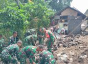 Aksi Sigap Gerak Cepat Bantu Warga, Kodim 1310/Bitung Beri Pertolongan Korban Bencana Gempa