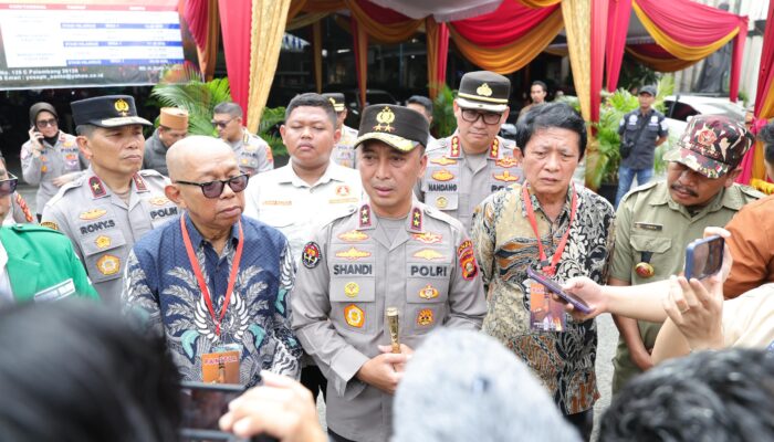 Kapolda Sumsel Tinjau Pengamanan Paskah 2026, 2.671 Personel Kawal 404 Gereja