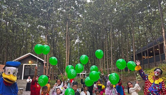 Bukit Aslan Jadi Viral! Easter Egg Hunt Seru, Anak-Anak Berburu Telur Berhadiah Uang Tunai