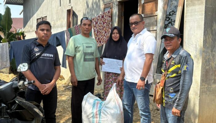Dari Menteri IMIPAS untuk Masyarakat: Lapas Langsa Distribusikan Bantuan Banjir Berupa Jilbab